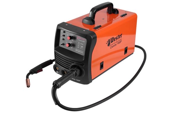 Сварочный MIG/MAG/MMA инвертор WESTER Combi 160P  30-160A 0.6-1.2мм