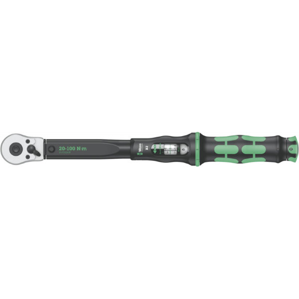 Динамометрический ключ с трещоткой с реверсом Click-Torque C 5 1/2", 80-400 Нм WERA WE-075624