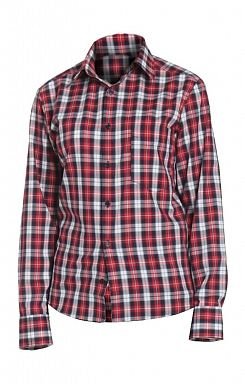 Рубашка в клетку HIPSTER (хипстер) plaid rogue (шотландка красная)