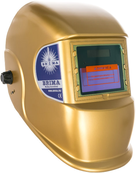 Маска сварщика Brima НВ-1492 OPTIMA золото 0011322