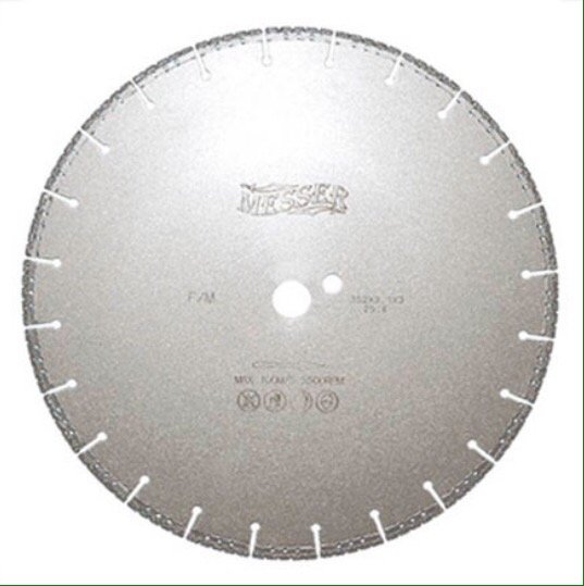  Диск для резки асфальта A/L сухой 400D-3.2T-7W-24S-25.4H Д.О. 