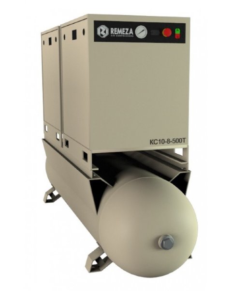 Спиральный безмаслянный компрессор Remeza КС10-8-500Т