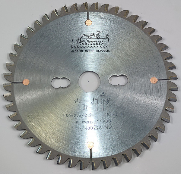 Пильный диск Pilana по алюминию 250x30 / 3,2 z80 (87-11 TFZ N)