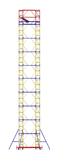 Вышка-тура ВСП 1.2х2.0, 17,2м