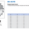 Пильный диск Pilana по дереву 200x20 / 2,5 z16 (80-40 FZ)